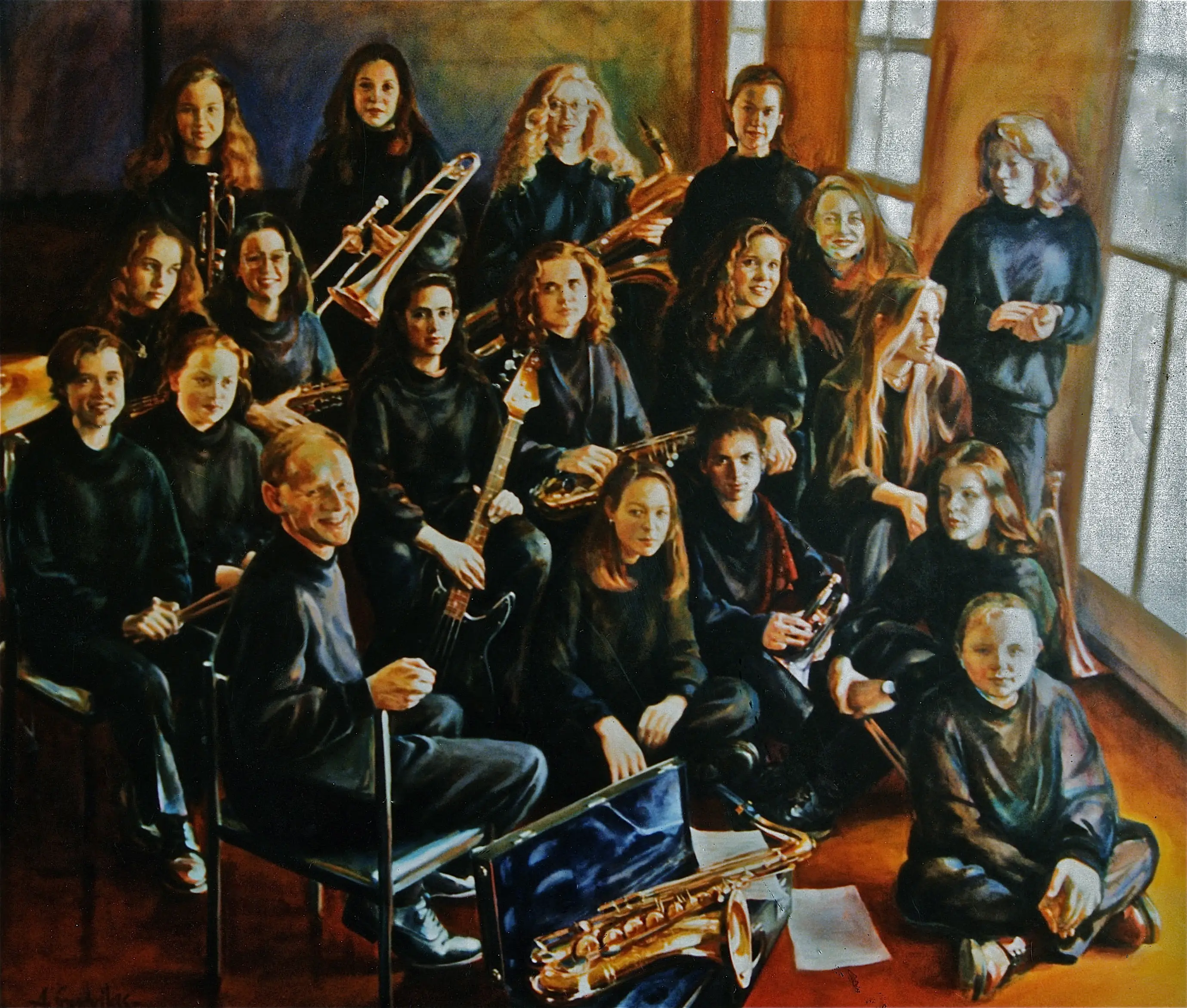 oil on linen    Finalist Doug Moran Prize 1996