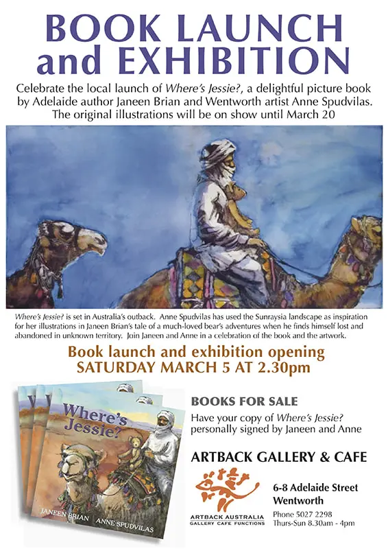 Illustrations from Where's Jessie