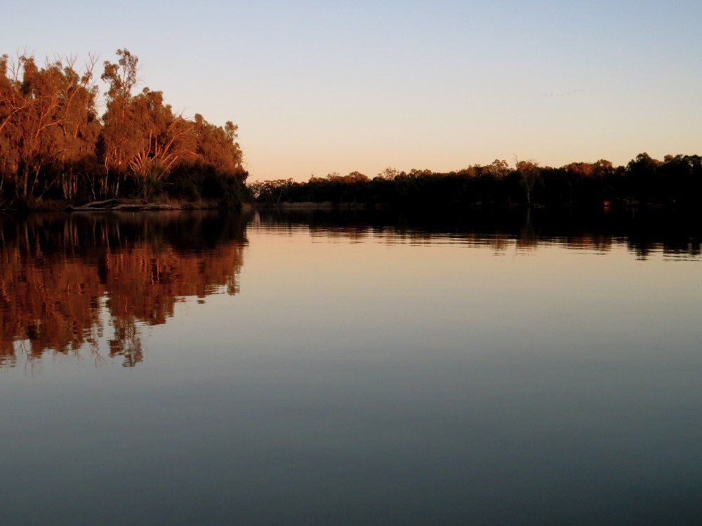 Sunrise on the confluence