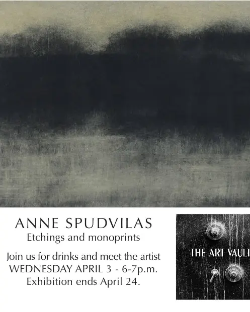 monoprints and etchings of Murray River and birdlife