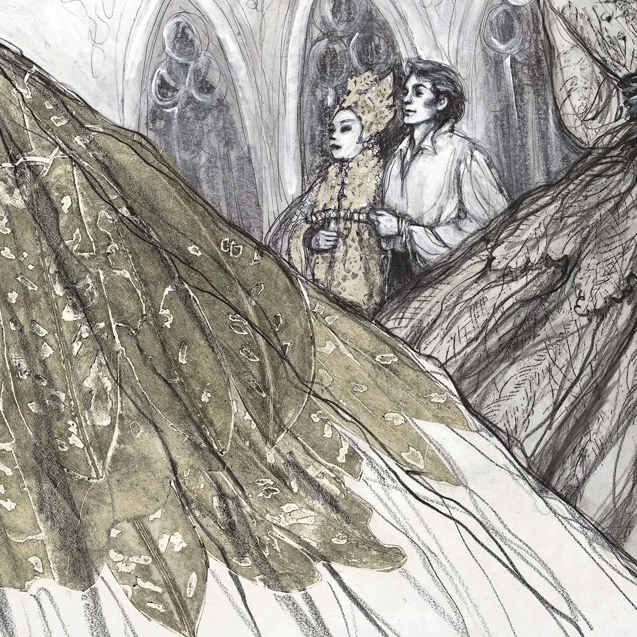 Ballroom scene from Swan Lake